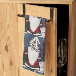 Kerst GNOME Theedoek