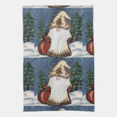 Kerst GNOME Theedoek (Verticaal)