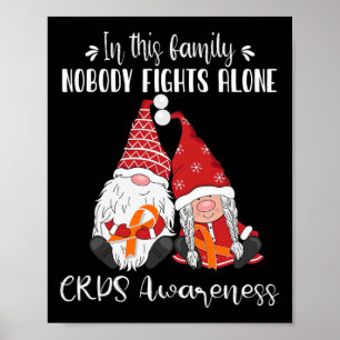 Kerst Gnomen CRPS Awareness Poster
