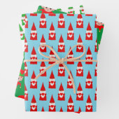 Kerst Gnomen & Elfen Inpakpapier (In situ)