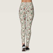 Kerst Gnomen Leggings (Achterkant)