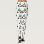 Kerst Gnomen met Gift Leggings (Achterkant)
