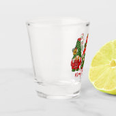 Kerst Gnomen Trio Shot Glass Glas (Links)