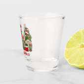 Kerst Gnomen Trio Shot Glass Glas (Rechts)