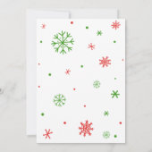 Kerst Gnomes Leuk Kerstfeest Kaart (Achterkant)