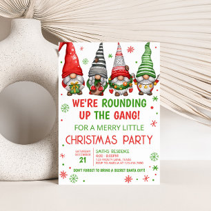 Kerst Gnomes Leuk Kerstfeest Kaart