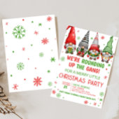 Kerst Gnomes Leuk Kerstfeest Kaart