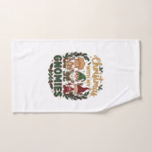 Kerst Gnomies Slingerlichten Snoepriet Handdoek (Handdoek)