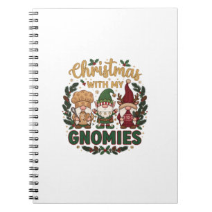 Kerst Gnomies Slingerlichten Snoepriet Notitieboek