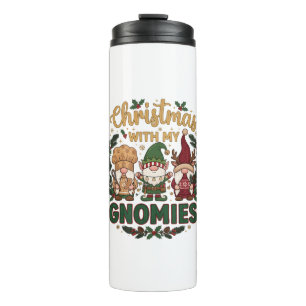 Kerst Gnomies Slingerlichten Snoepriet Thermosbeker