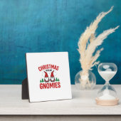 Kerst Gnomies Vakantie Gnome Ontwerp Fotoplaat (Insitu)