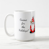 Kerst gnoom koffie mok (Links)