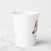 kerst Gnoome Custom Paper Cup Papieren Bekers (Rechts)