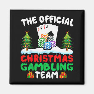Kerst Gokteam - Grappig Gokken Gokker Christus Magneet