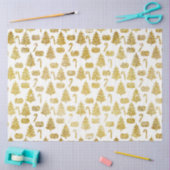 Kerst Gold Serie Ontwerp 13 Tissuepapier (Craft)