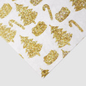 Kerst Gold Serie Ontwerp 13 Tissuepapier (Detail)