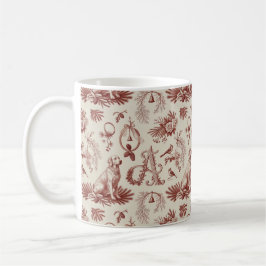 Kerst Golden Retriever Hond Letter A Cadeau Koffiemok