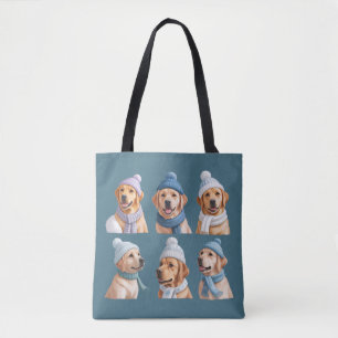 Kerst Golden Retriever Hond Liefhebber Honden Eige Tote Bag