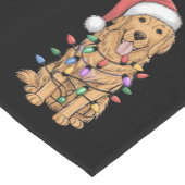 Kerst Golden Retriever Hondenliefhebber Gift Mam P Korte Tafelloper (Hoek)