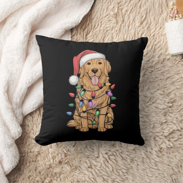 Kerst Golden Retriever Hondenliefhebber Gift Mam P Kussen (Deken)