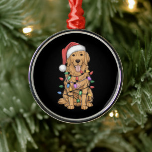 Kerst Golden Retriever Hondenliefhebber Gift Mam P Metalen Ornament