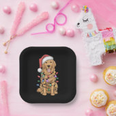 Kerst Golden Retriever Hondenliefhebber Gift Mam P Papieren Bordje (Feest)