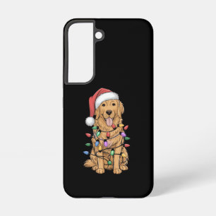 Kerst Golden Retriever Hondenliefhebber Gift Mam P Samsung Galaxy Hoesje
