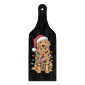 Kerst Golden Retriever Hondenliefhebber Gift Mam P Snijplank (Voorkant)