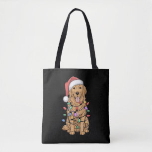 Kerst Golden Retriever Hondenliefhebber Gift Mam P Tote Bag