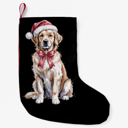 Kerst Golden Retriever Lover Dog Mama Kleine Kerstsok (Voorkant)