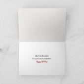 Kerst Golden Retriever met een snoepriet Feestdagen Kaart (Binnen)