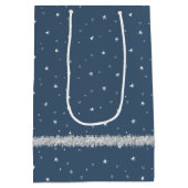 Kerst Golden Retriever met lippenstift Kisses M Medium Cadeauzakje (Achterkant)