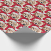 Kerst Golden Retriever met Pet Cadeaupapier (Hoek)