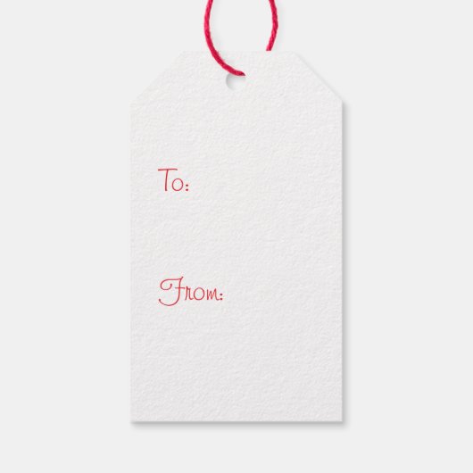 Kerst Goldendoodle Honden Cadeaulabel (Achterkant)