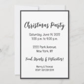 Kerst Goldendoodle Honden Kaart (Achterkant)