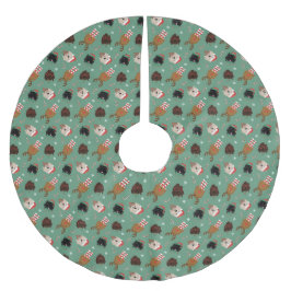 Kerst Goldendoodle Honden Kerstboom Rok