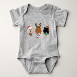 Kerst Goldendoodle Honden Romper