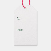 Kerst Goldendoodle Puppy Honden Cadeaulabel