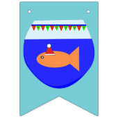 Kerst Goldfish Vlaggetjes (Tweede vlag)