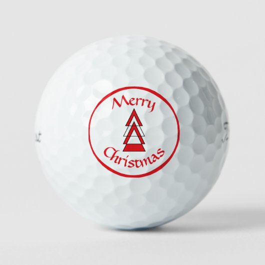 Kerst Golf Ballen door dalDesignNZ (Voorkant)