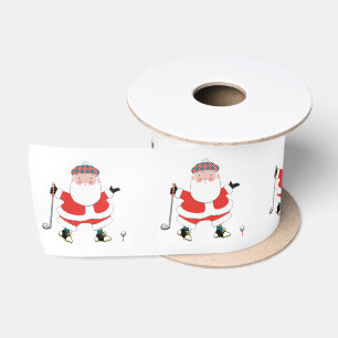 Kerst Golf Cadeau Satijnen Lint