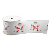 Kerst Golf Gift Satijnen Lint (Spoel)