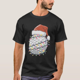 Kerst Golf Humor Kerstmis Golfer Vrouwen Mannen Xm T-shirt