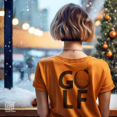 Kerst Golf Ornament T-shirt