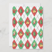 Kerst Golf Party uitnodiging (Achterkant)