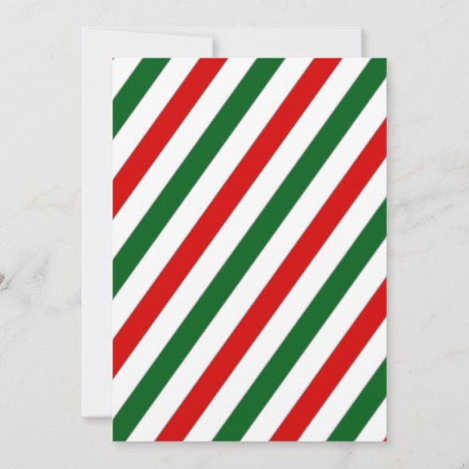 Kerst Golf Party uitnodiging (Achterkant)