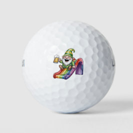 Kerst golfballs - St. Patrick's Regenboog Glijbaan Golfballen