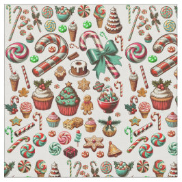 Kerst Goodies Sweet traktaties Desserts Art Stof