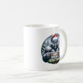 Kerst Gorilla Koffiemok (Voorkant rechts)