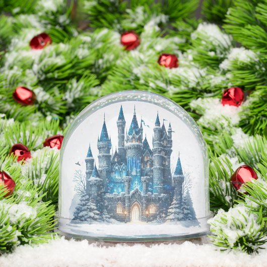 Kerst Gotisch Kasteel Sneeuwbol (Kerstmis)
